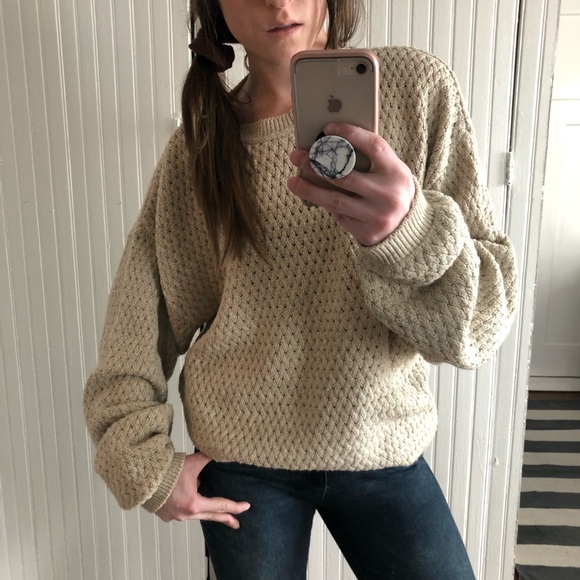 Vintage Sweaters - Vintage 90s slouchy oversized sweater